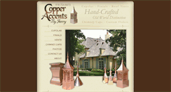 Desktop Screenshot of copperaccentsbyjerry.com